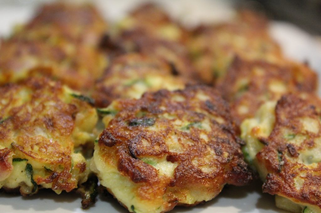 Recipe Zucchini Ham And Cheese Fritters01