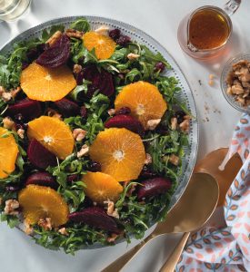 Recipe Beetroot Orange Walnut Salad