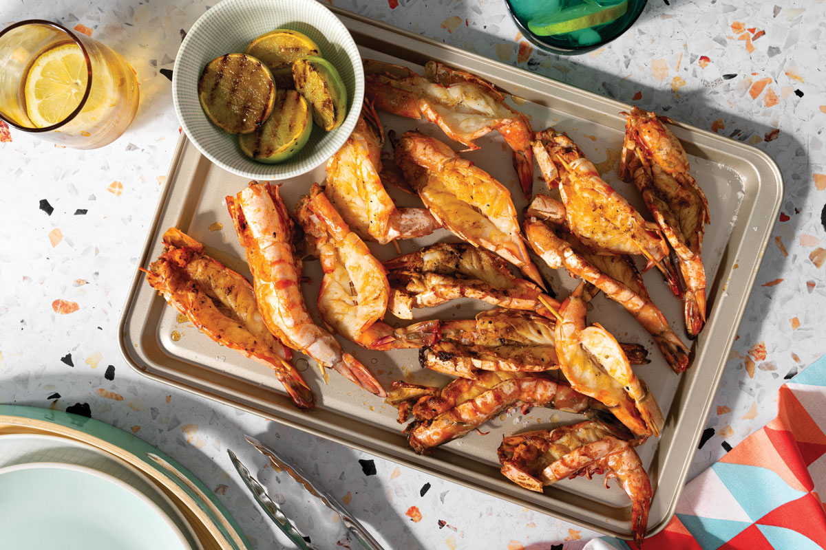 Bbq Butterflied Prawns