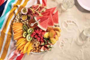 Summer Fruit & Nut Platter