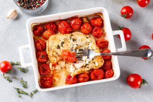 Baked Feta And Tomatoes