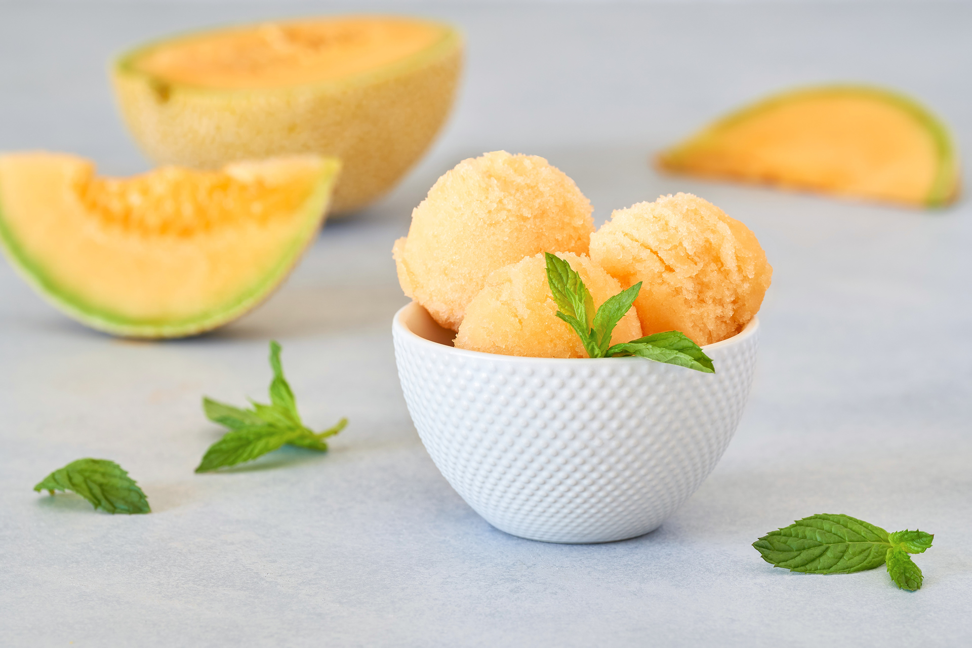 Recipe Rockmelon Sorbet