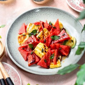 Recipe Watermelon And Haloumi Salad