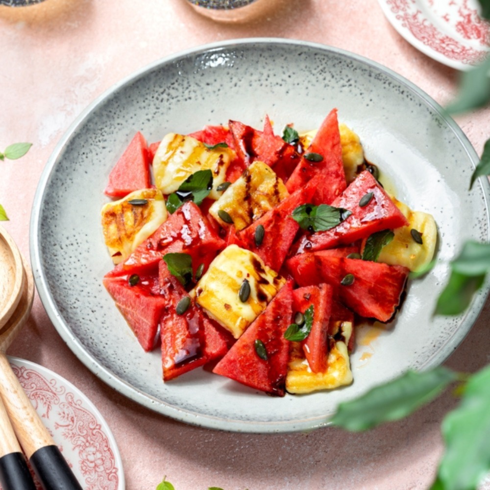 Recipe Watermelon And Haloumi Salad