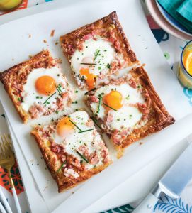 Recipe Bacon Egg Brekkie Tart