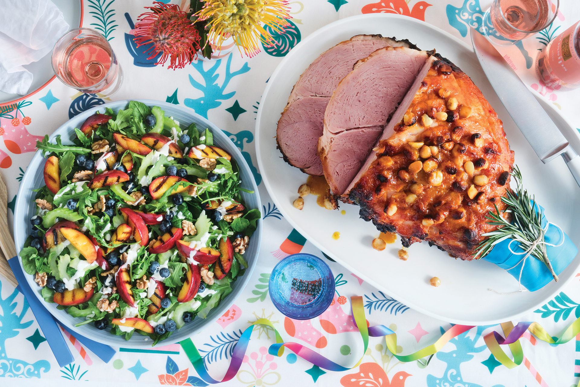 Recipe Mango Chilli Glazed Ham