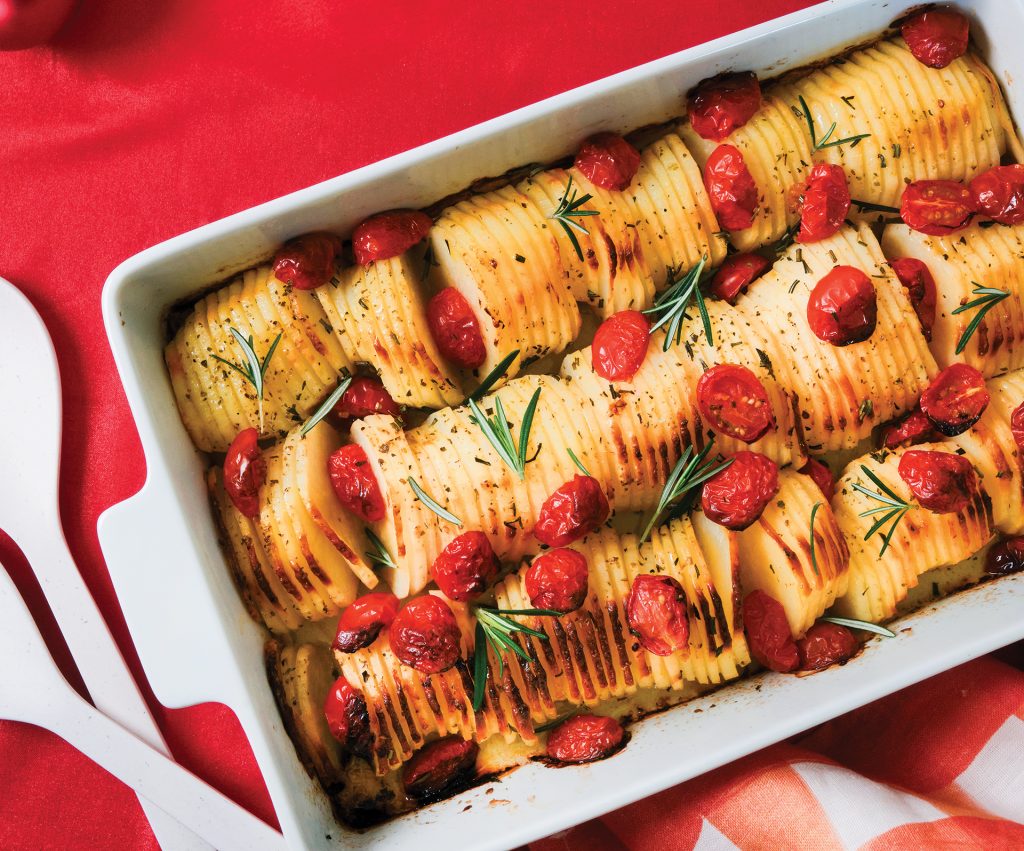 Recipe Potato Tomato Rosemary Bake