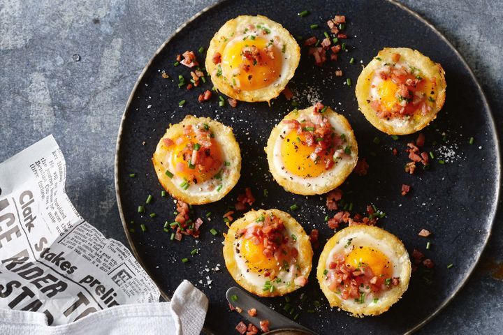 Breakfast Hash Brown And Egg Cups